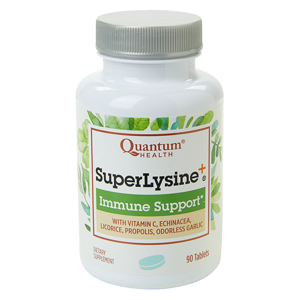 Quantum Health SuperLysine Plus Immune Support Tablets - 90ct